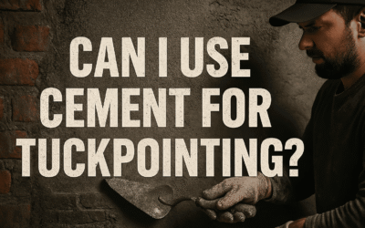 Can I Use Cement for Tuckpointing?