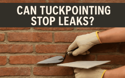 Does Tuckpointing Stop Leaks?