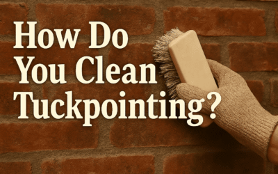 How Do You Clean Tuckpointing?