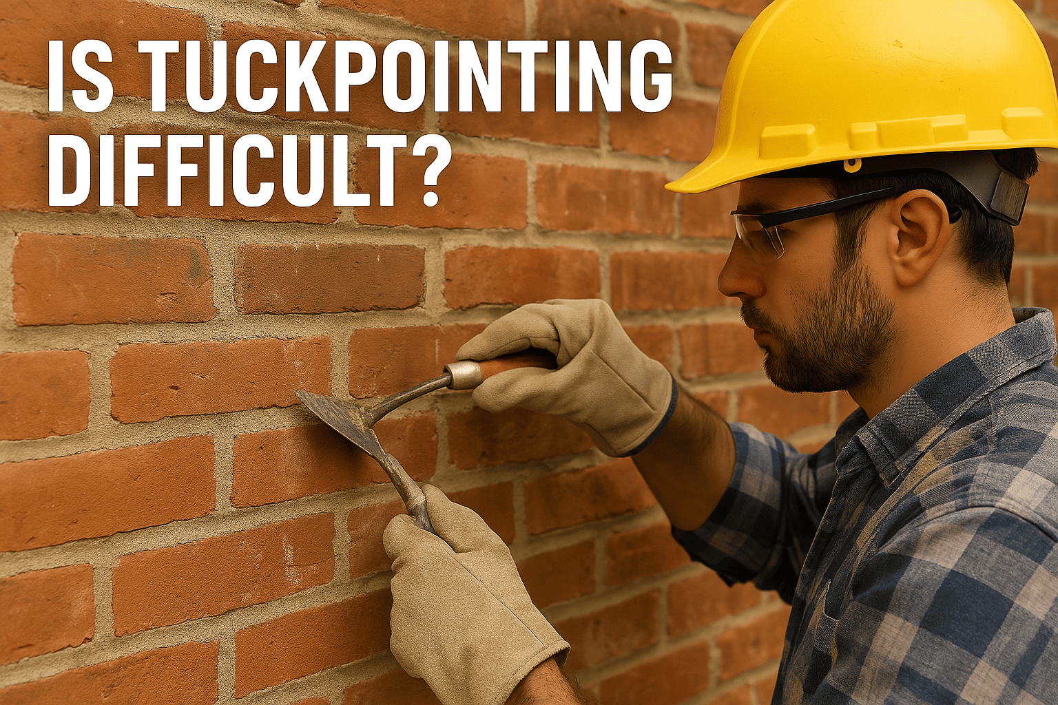 is tuckpointing difficult