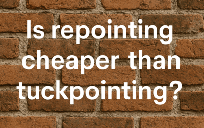 Is Repointing Cheaper Than Tuckpointing? Best Guide 2026