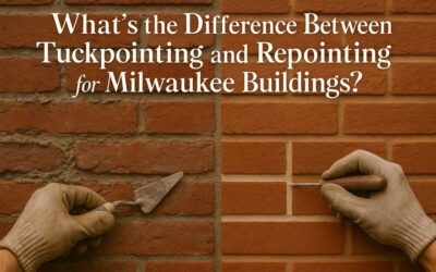 What’s the Difference Between Tuckpointing and Repointing for Milwaukee Buildings?