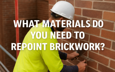 What Materials Do You Need to Repoint Brickwork?