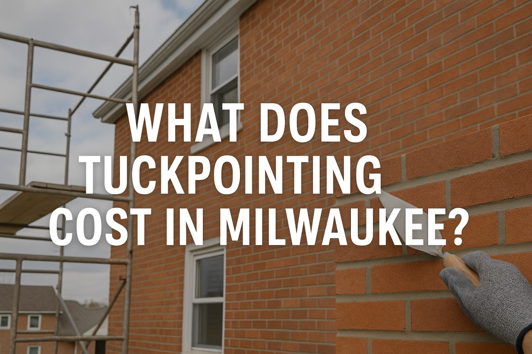 What does tuckpointing cost in Milwaukee