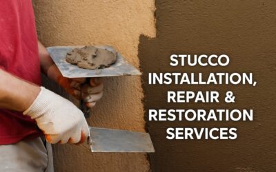 Stucco Installation, Repair & Restoration Services