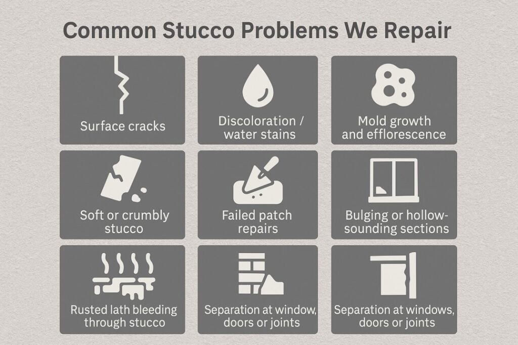 Stucco Installation, Repair & Restoration Services image