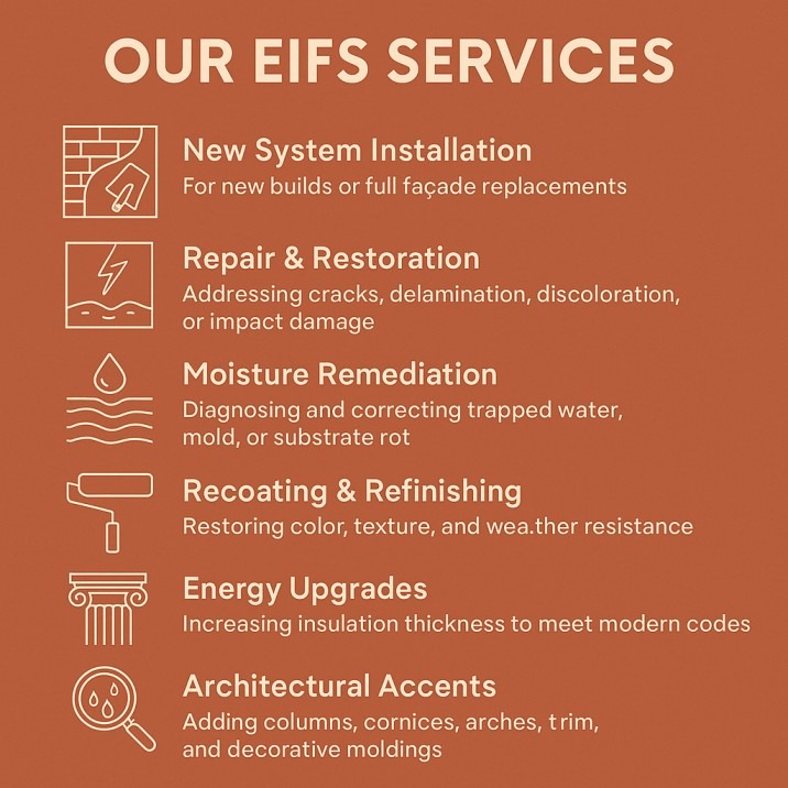 Exterior Insulation and Finish System (EIFS) Installation & Repair 4 image 9