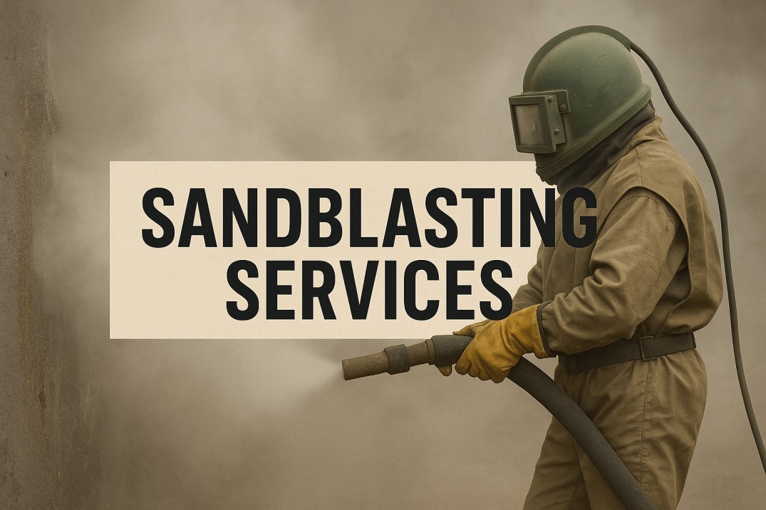 Sandblasting services