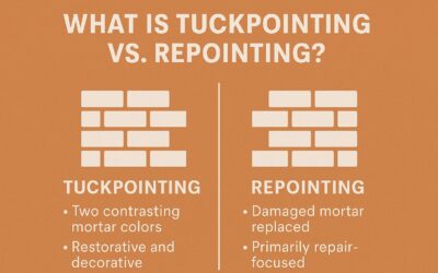 Tuckpointing vs Repointing: What’s the Difference? Essential Guide 2026